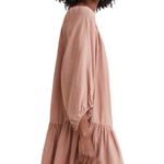 H&M  Airy Mini Old Rose Pink Mini Dress Size Small Photo 4