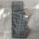 The Limited Y2K  Gray Black Plaid Trousers Size 4 Metallic Dazzle Photo 8