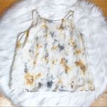 Anthropologie Anthro Mes Demoiselles Silk‎ Tank Ecru Sunset Sz M Photo 4