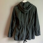 Thread & Supply Hooded Cargo Utility Jacket Black Grey S Gray Photo 1