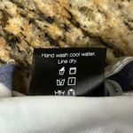 Norma Kamali X Underwire Bikini Top Blue White Chevron Strappy Outdoor Beach XXS Photo 6