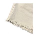 Cream Raw Hem Denim Shorts | Women’s 8 |‎ Country Chic Cowgirl Cutoffs Photo 6
