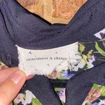 Urban Outfitters Coincidence & Chance Black Floral Button Down Shirt Size XS Photo 4