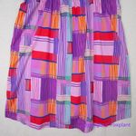 Eloquii Eloqui Shift Dress Smocked Bodice Empire Gathered Color Block Midi plus size 26 Photo 5