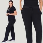 Mandala Scrubs NWT 9 Pocket Cargo Pants, Black Photo 2