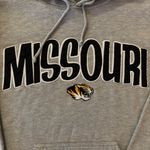 J. America University of Missouri Hoodie Gray Embroidered Tiger Logo women’s size small Photo 1
