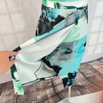 Closet Women's Sleeveless Black Top Wrap Skirt Scuba Feel Pencil Dress Size 6 Photo 2