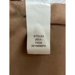 J.Crew  Women's Mercantile‎ Wool Blend Ruffle Front Mini Skirt Camel Size 8 Photo 8