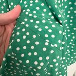 Sugar Lips Mint Julep Polka Dot Tie Front Mini Dress Photo 5