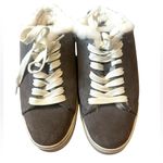 Frye  Ivy Genuine Suede Shearling Sneaker Slide Photo 2