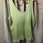 Treasure & Bond Nordstrom NWT Ombre Sage Knit Tank Top Green Size XL Photo 1