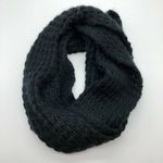 Aeropostale  Womens Infinity Scarf Chunky Knit Black 33.5"x8.5" Photo 0