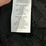 Aerie Black Lace Keyhole Front Bralette Photo 4