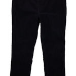 Boden Navy Blue Straight Leg Corduroy 5 Pocket Pants Women's 12R Stretch Size 12 Photo 0