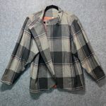 Vintage Peabody House Plaid Wool Blend Jacket Women 11/12 Korea Puff Sleeve Gray Size undefined Photo 11