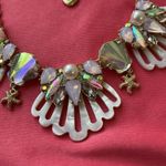 Betsey Johnson RARE  Necklace summer shell starfish pearl Photo 2