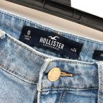 Hollister Low Rise Short‎ Short Floral Embroidered cuff 0/24w Blue Photo 4