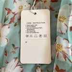 NWT Olrain Mint Floral Oversize Kimono Coverup Size M Photo 6