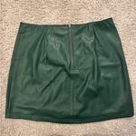 Hollister  Dark Green Mini Skirt Photo 1