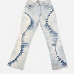 Zana Di VINTAGE Zana-Di light wash tie-dye flare jeans Photo 0
