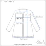 illusion dress tank tiered flutter front jacket purple blue green Size XL Photo 3