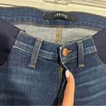 J Brand  Mama J Super Skinny Maternity Jeans Side‎ Panels Blue Size 28 Photo 6