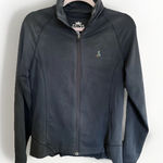 Peter Millar  E4 Wicking Womens Medium Full Zip‎ Lightweight Black Jacket Photo 0