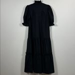 Pomander Place Tuckernuck Black Selena Maxi Dress Ruffle Tiered Women Size XS Photo 2