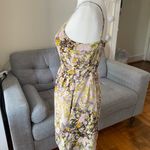 Madewell  Sungarden 100% Silk Floral Mini Dress Size 2 Photo 3