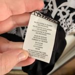 Tiana B Black/White Scoop Neck Cap Sleeve Dress size 8 Photo 7