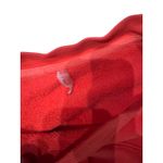 Free People  Red Cropped Sweatshirt Cinched Drawstring Hem Size XS Athleisure Photo 3