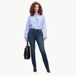 Madewell  Curvy Mid-Rise Stovepipe Jeans in Deming Wash | Sz 28 | Dark Wash Photo 2