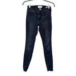 frame denim FRAME Le Skinny De Jeanne Manor Avenue Dark Wash Denim Sz 24 Photo 1