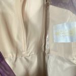 Mori Lee Women's Dress 12 Gown Formal Wedding Long Maxi Lace Chiffon Deep Purple Photo 9