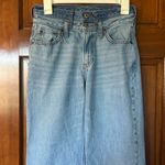Abercrombie & Fitch  Light Blue High Rise Loose Jean Size 24/00R Photo 6