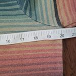 Aviator Nation  Striped Multicolor Trendy Edgy Bolt Full Zip Hoodie Size XS Photo 3