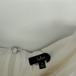 Lulus  Sparkly Finesse White Rhinestone Strapless Bustier Mini Dress Size S Photo 7