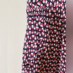 Boden Scoopneck Novelty All Over Print Jersey Dress W/ Pockets‎ Size 8L Blue Photo 5