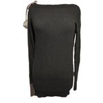 White House | Black Market  Gray Sweater Long Rayon Cashmere Blend Tunic WHBM Photo 1