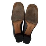 Salvatore Ferragamo  Women's Gray Leather Slip On Classic Pump Shoes Size 6.5 Photo 3