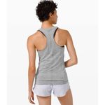 Lululemon Swiftly Tech Racerback Tank Top 2.0 Hip Length Heather Grey Athletic Top Size 6 Photo 1