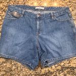 Tommy Hilfiger  Women’s Plus Size 18 High Waisted Boyfriend Blue Jean Short Retro Photo 0