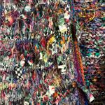 Multicolor ribboned Textured soft open front Cardigan Vest XL Red Photo 2