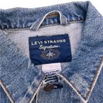 Levi Strauss Signature Vintage Denim Jacket Men’s M (Women XL) Blue Jean Trucker Photo 4