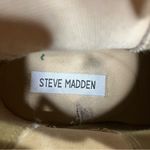 Steve Madden Hadlee boots pull on lug sole Chelsea tan cream women’s size 11 Photo 8