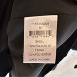 Tart  Isono Poly Silk Wrap Mini Dress Long Sleeve Elegant Black Medium NWT Photo 12