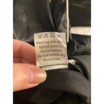 Satin Streetwear Luxe Black Wide Leg Track Pants Emmerson Lang Medium Photo 2