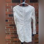 Pretty Little Thing  White Paisley Sparkle Mini Dress Photo 1