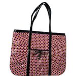 Vera Bradley Frill Loves Me Pink Orange Blue Large Vinyl Tote Bag & Wristlet Set Photo 1
