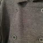 Eileen Fisher Heather Grey Merino Short Peacoat XS Photo 2